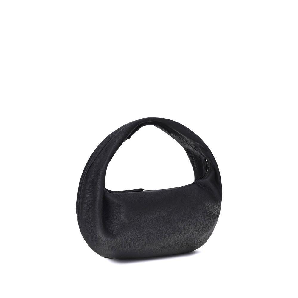 Front view with bag zipped and handles upright.