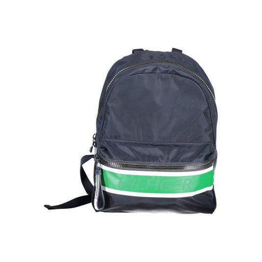 Tommy Hilfiger Blue Polyester Backpack