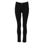 Dolce & Gabbana Black Cotton Mid Waist Skinny Denim Jeans