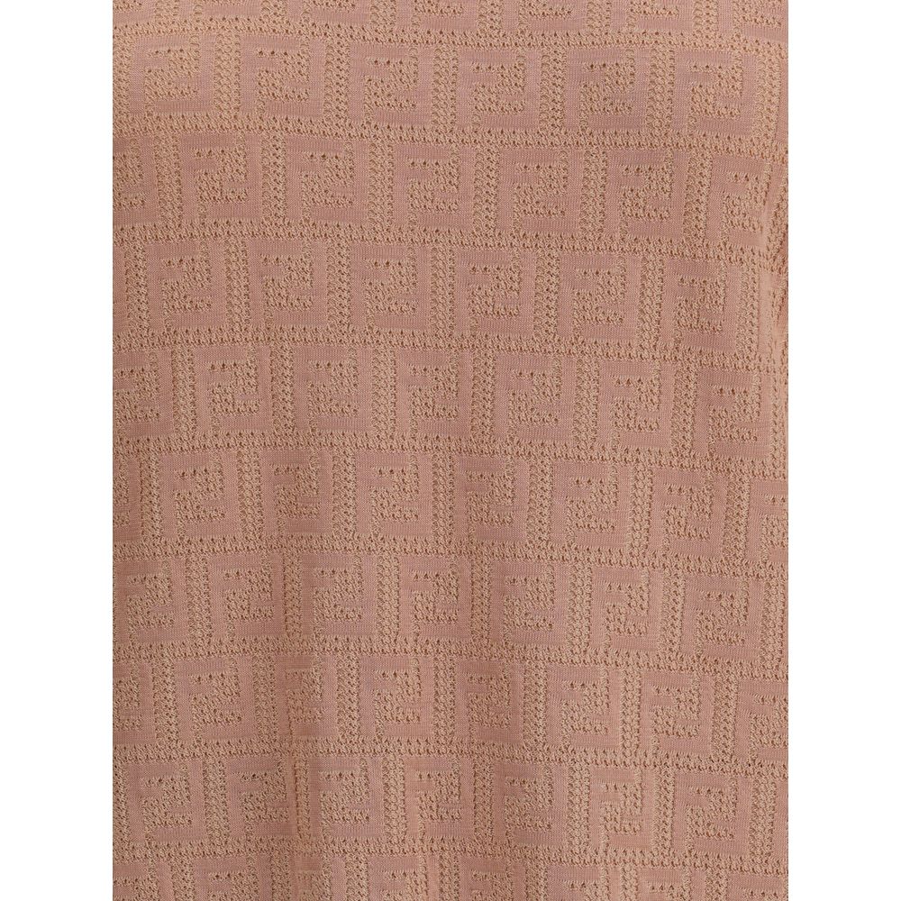 Fendi Multicolor Viscose T-Shirt