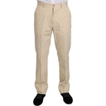 Romeo Gigli Beige Two-Piece Suit with Classic Elegance Suit Romeo Gigli Tan