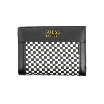 Guess Jeans Black Polyethylene Wallet
