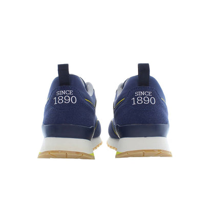 U.S. POLO ASSN. Blue Polyester Sneaker