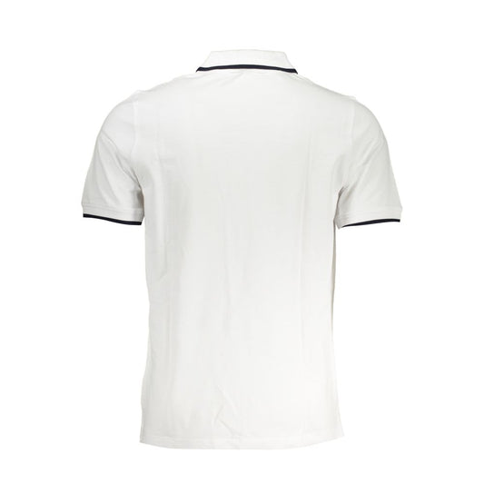 K-WAY White Cotton Polo Shirt KW-28683-XXL