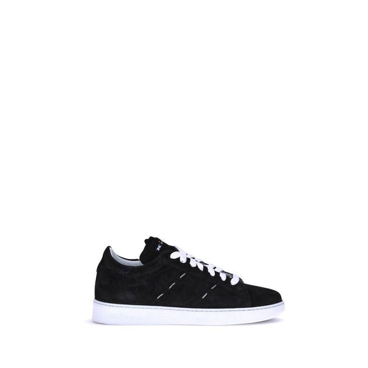 Kiton Leather Sneakers KI-USSA068N0130204001NERO-EU40/US7