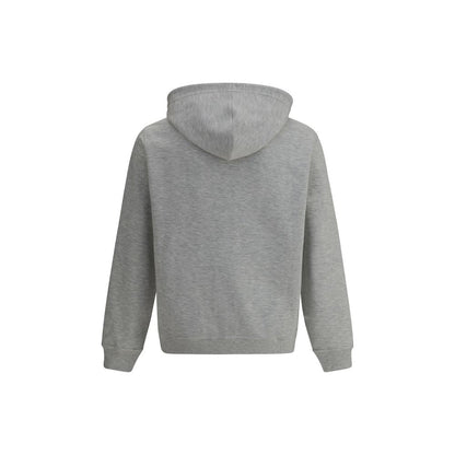 Brunello Cucinelli Gray Cotton Hoodie