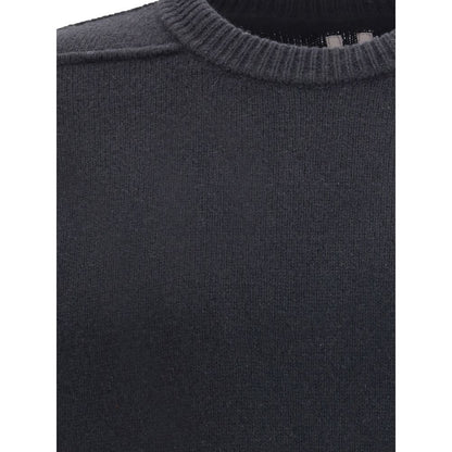 Rick Owens Black Cashmere Cashmere Sweater