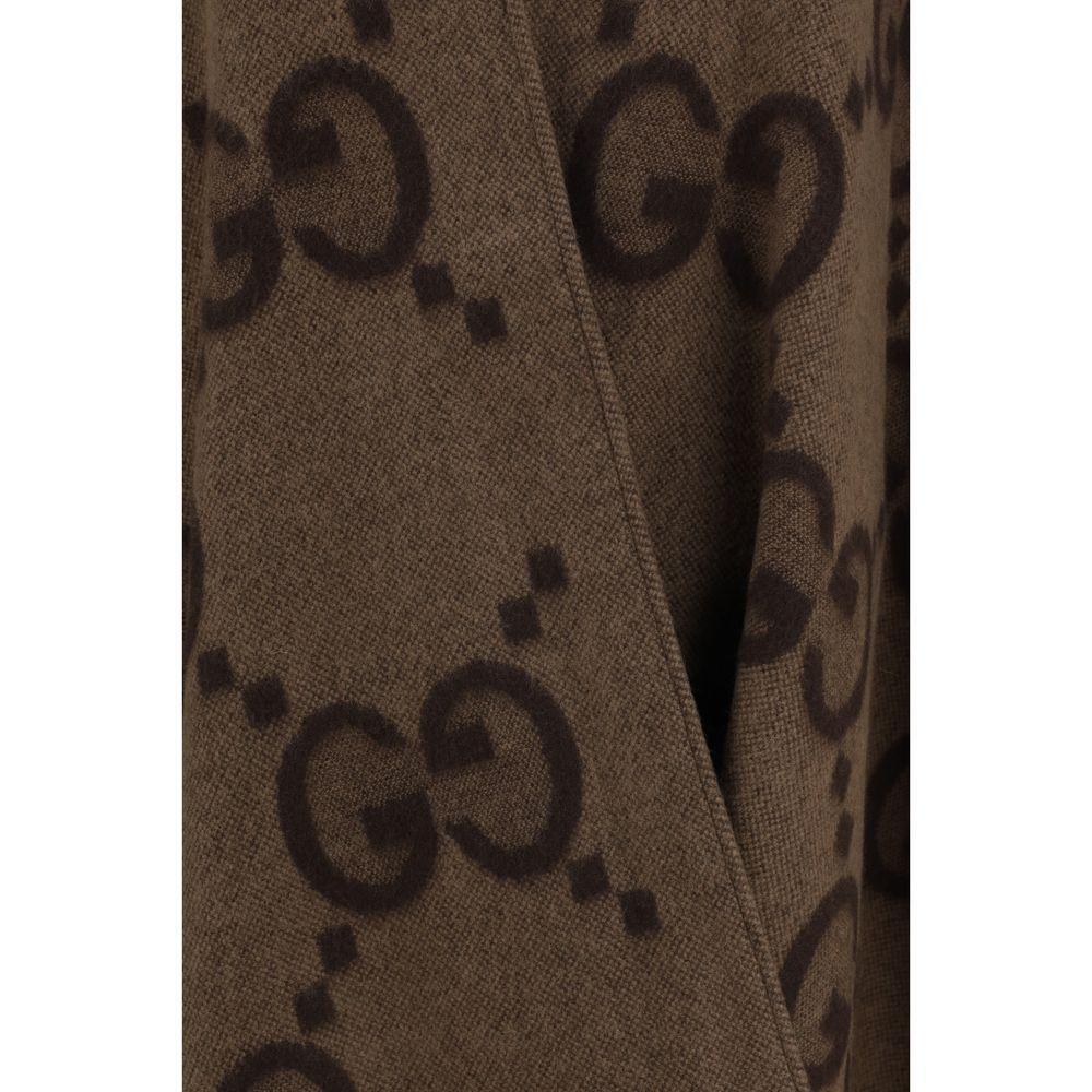 Gucci Cashmere Cape GU-7743084GABX9764-ONE SIZE