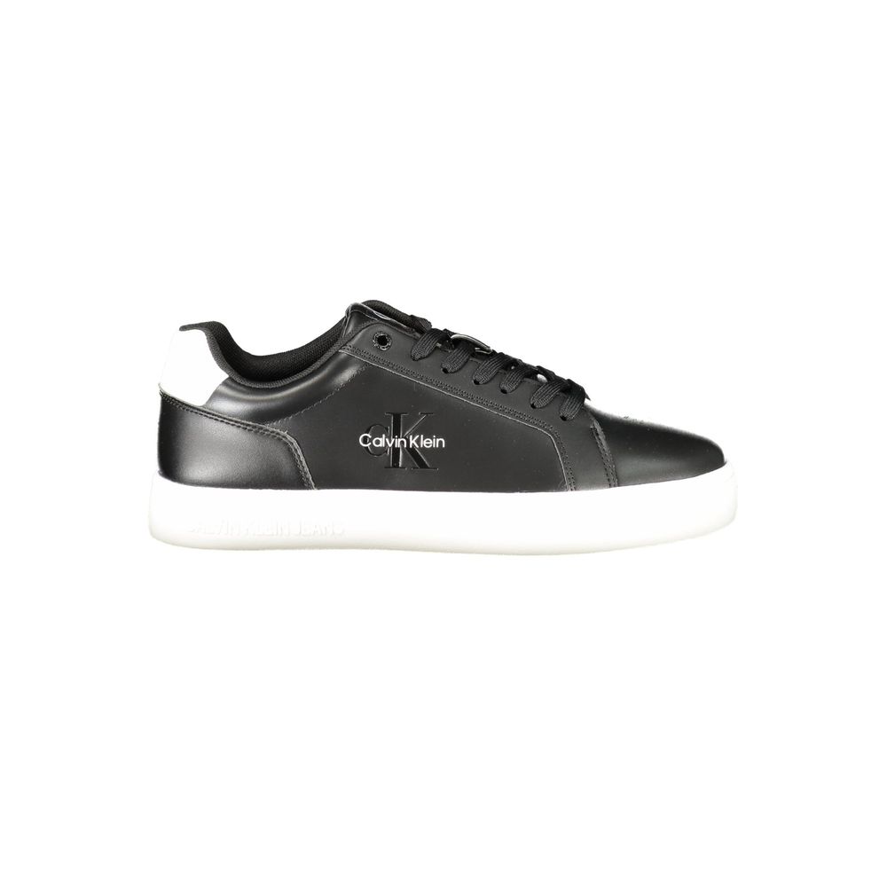 Calvin Klein Black Polyester Sneaker