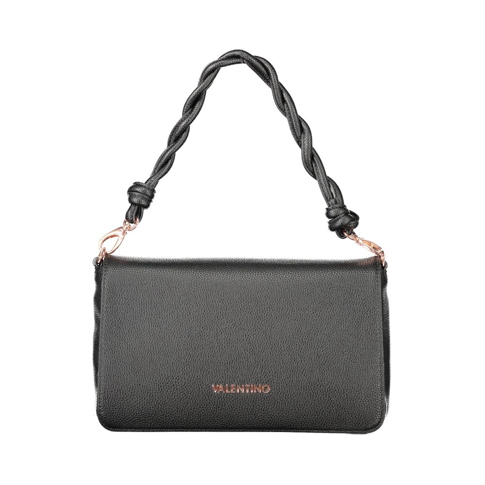 Mario Valentino Black Polyurethane Women's Bag