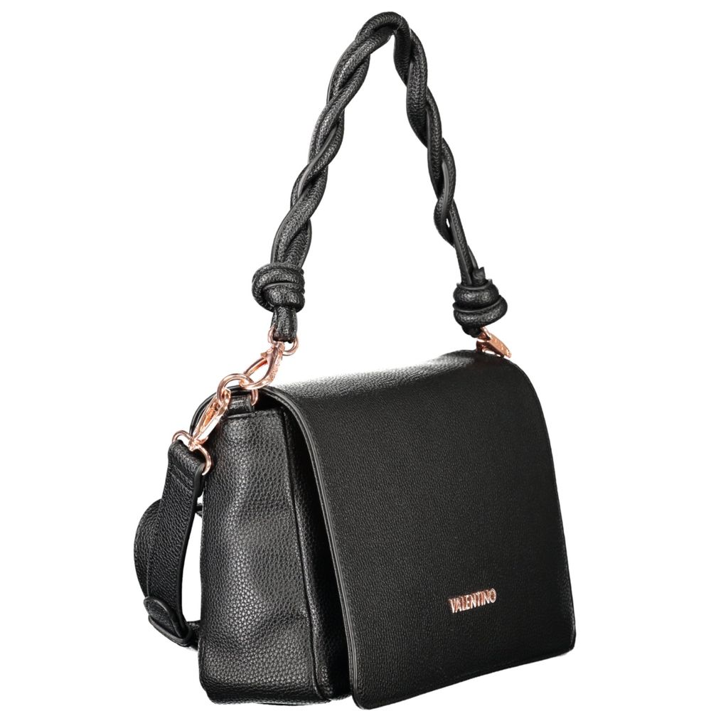 Mario Valentino Black Polyurethane Women's Bag