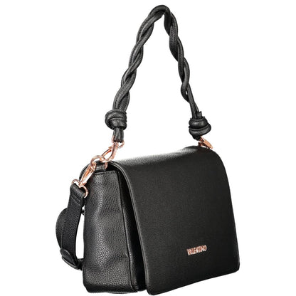 Mario Valentino Black Polyurethane Women's Bag