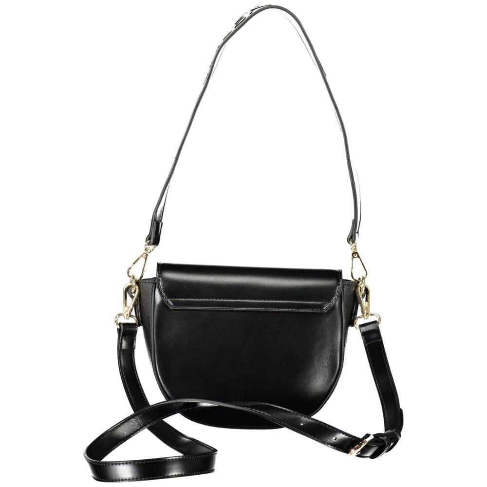 Front view with bag zipped and handles upright.