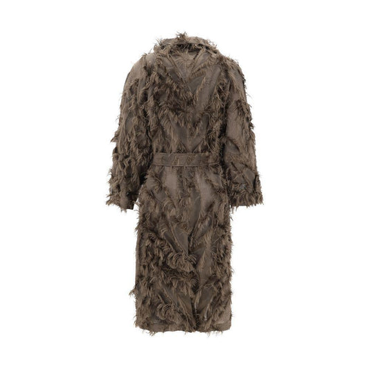 Brunello Cucinelli Coat with fur details BR-MG9319824C3629-IT40 | M