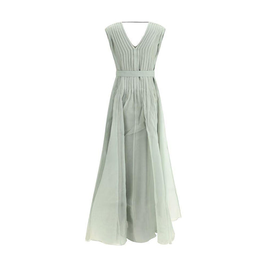 Brunello Cucinelli Silk Long Dress BR-MF940A5336C3265-M