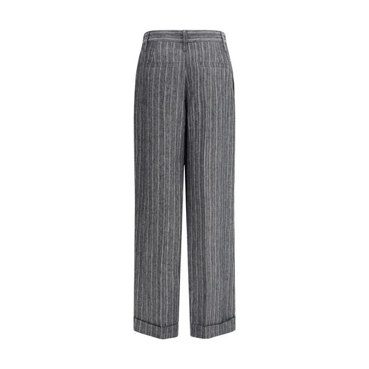 Brunello Cucinelli Linen Pants BR-MH542P8492C001-IT40 | M