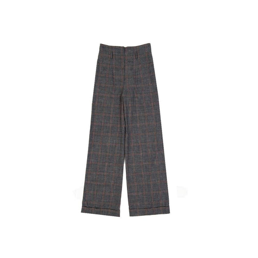 Alberta Ferretti Cotton And Wool Trousers AL-8735145787604-44