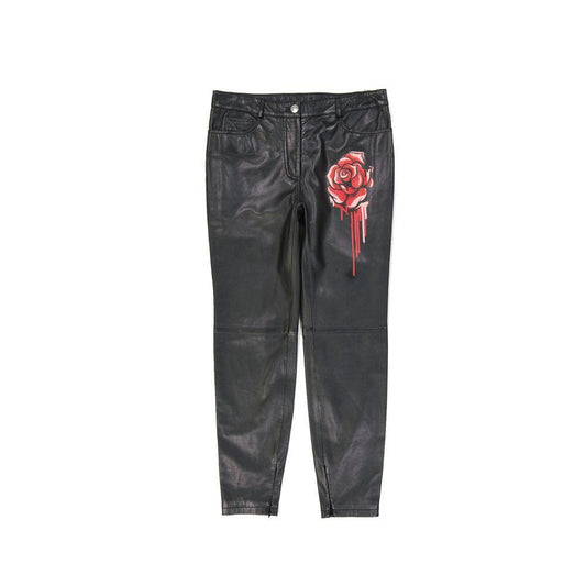Boutique Moschino Leather Pants BO-8735277154516-44