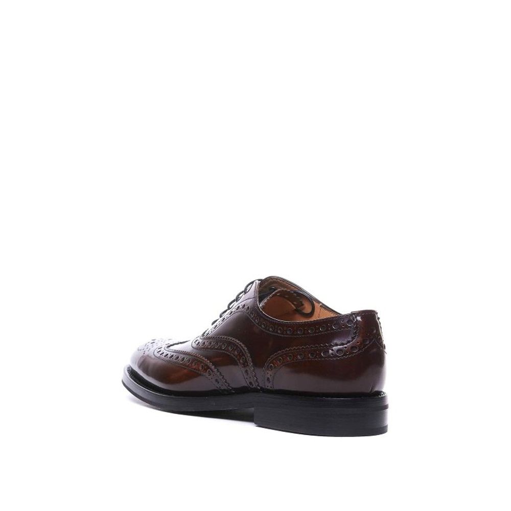 Church's Brown Calfskin Oxfords And Derbies