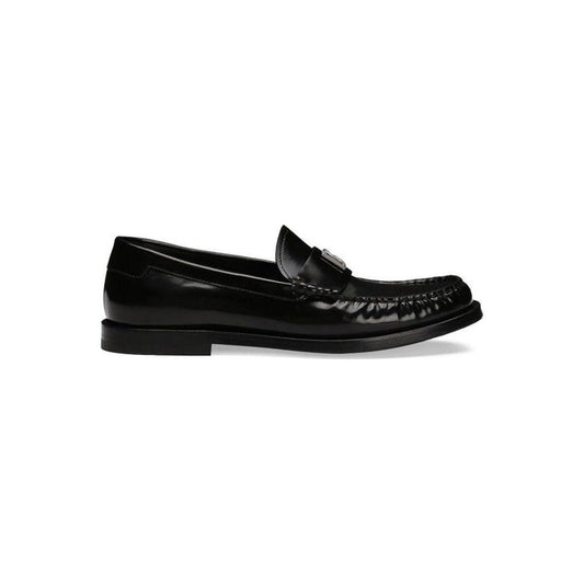 Dolce & Gabbana Leather Logo Loafers DO-8783084650708-EU37/US7