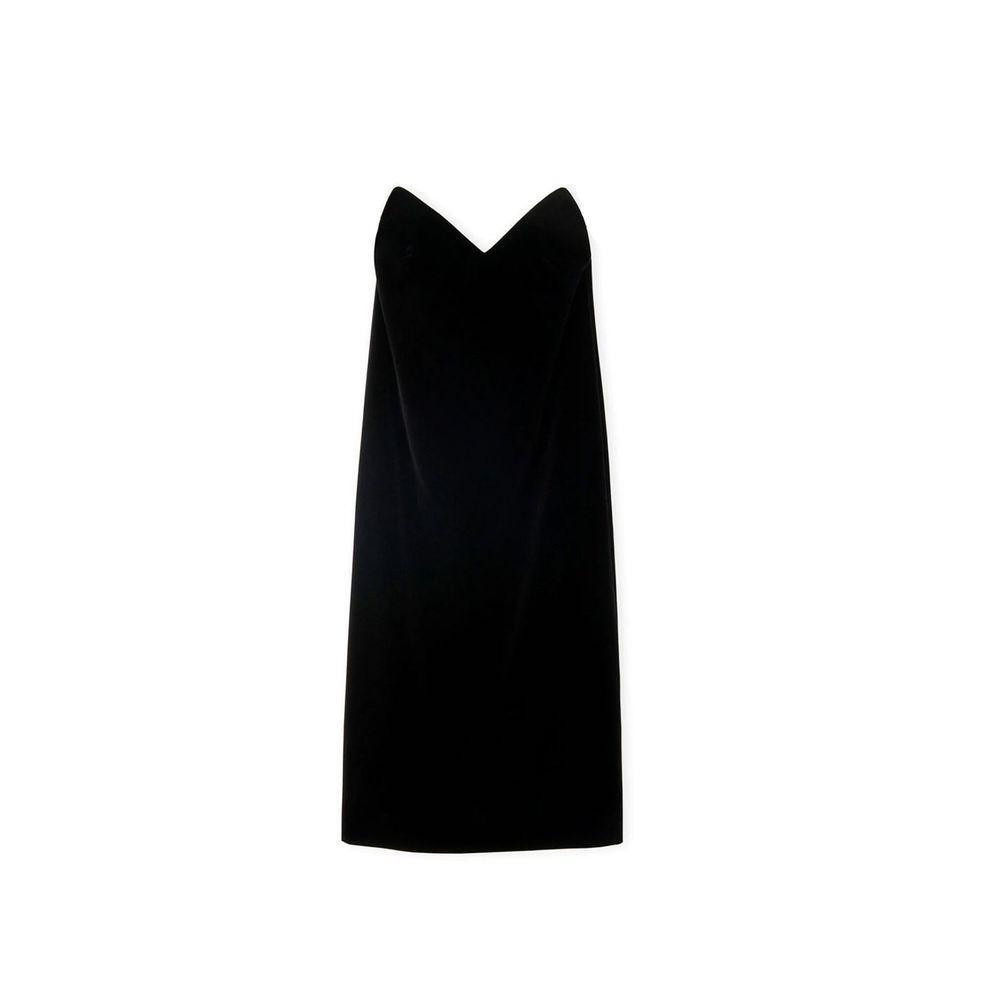 Loewe Bustier Velvet Dress LO-8735508922580-38
