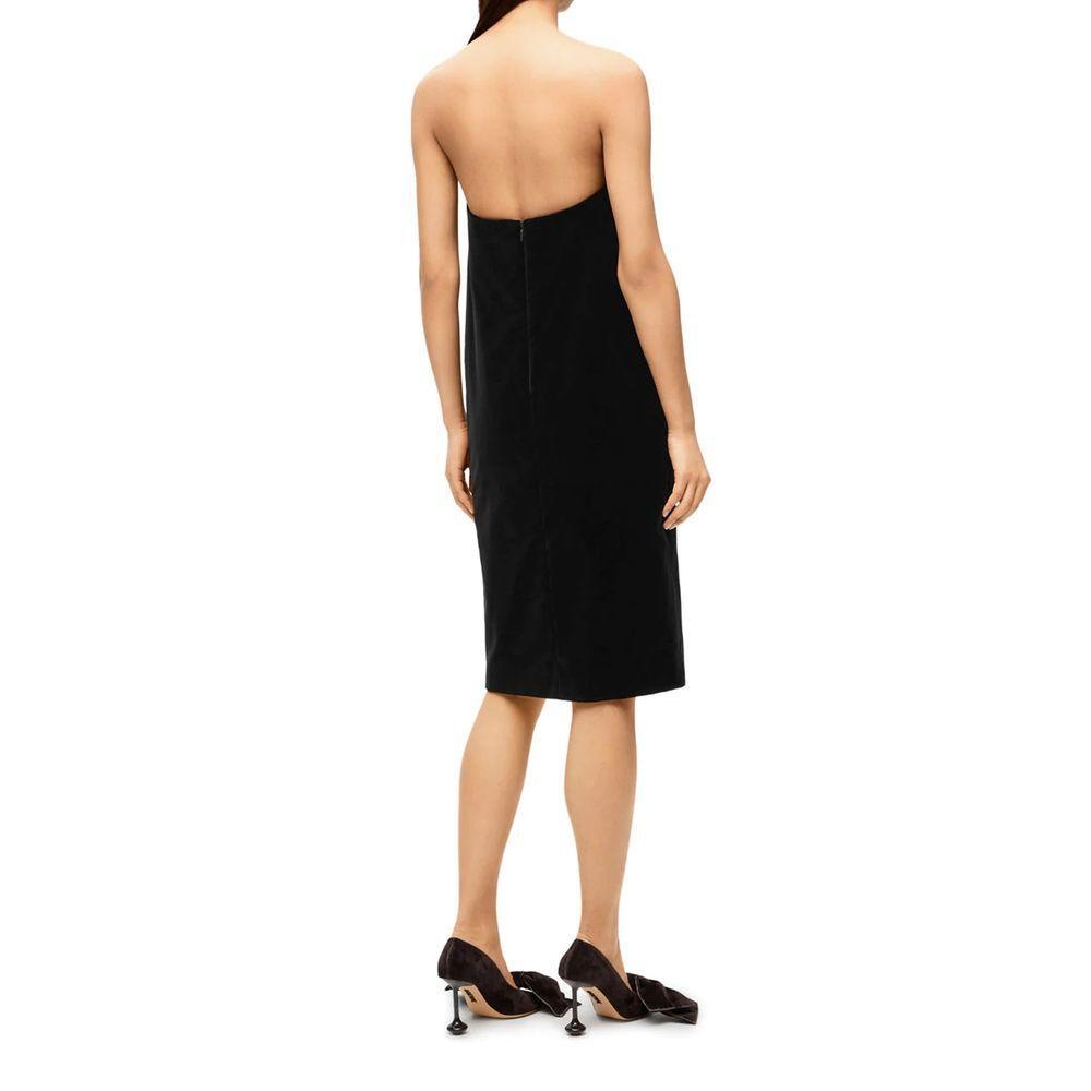 Loewe Bustier Velvet Dress LO-8735508922580-38