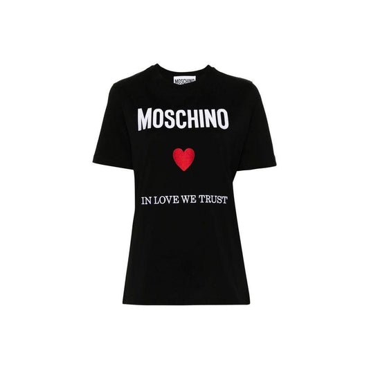 Moschino Couture In Love We Trust T-Shirt MO-8735532581076-42