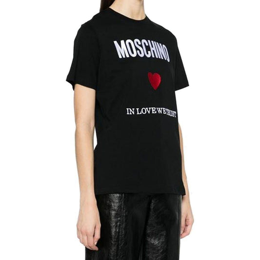 Moschino Couture In Love We Trust T-Shirt MO-8735532581076-42