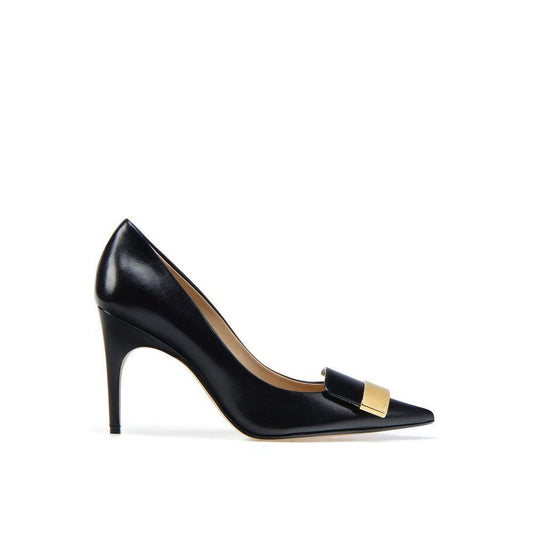 Sergio Rossi SR1 Leather Pumps SE-8735593627860-EU35.5/US5.5