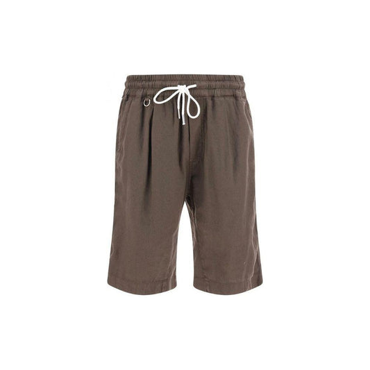 Paolo Pecora Milano Linen Shorts PA-8736542654676-IT50 | L