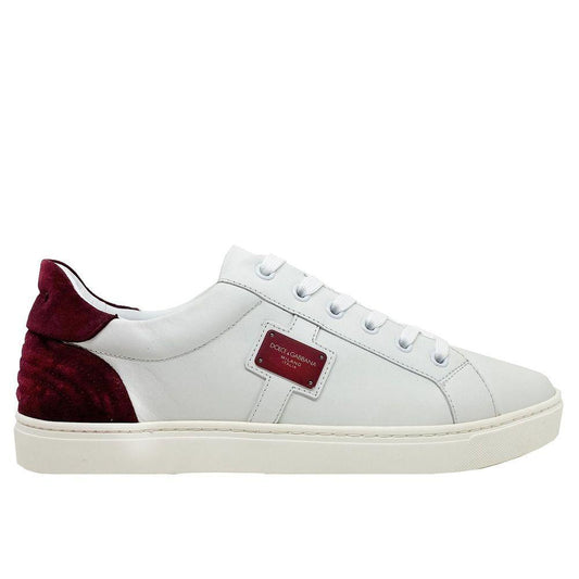 Dolce & Gabbana Logo Leather Sneakers DO-8736354828500-EU40/US7