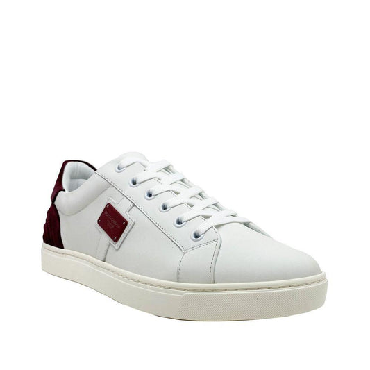 Dolce & Gabbana Logo Leather Sneakers DO-8736354828500-EU40/US7