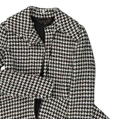 Giambattista Valli Black Virgin Wool Coat