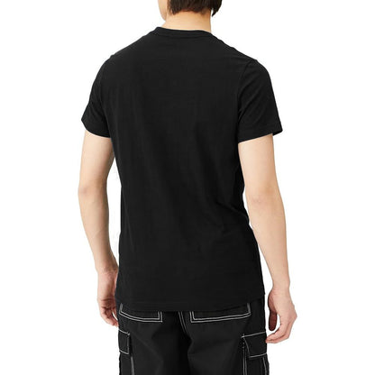 Diesel Black Cotton T-Shirt