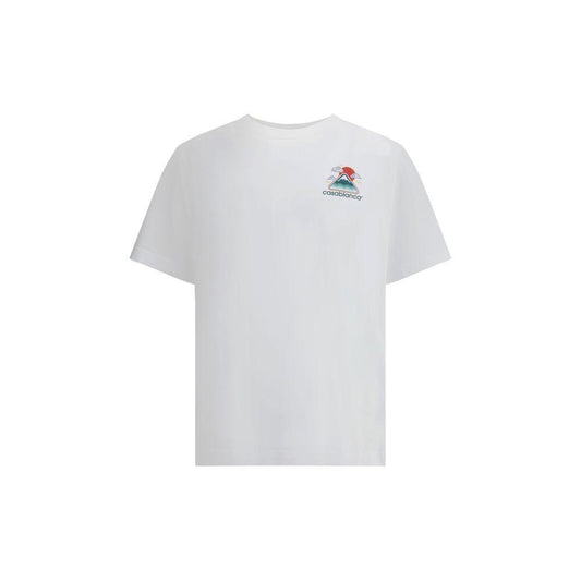 Casablanca Montagne OndulÉe Screen printed Tshirt CA-MPF25JTS00104MONTAGNEON-L