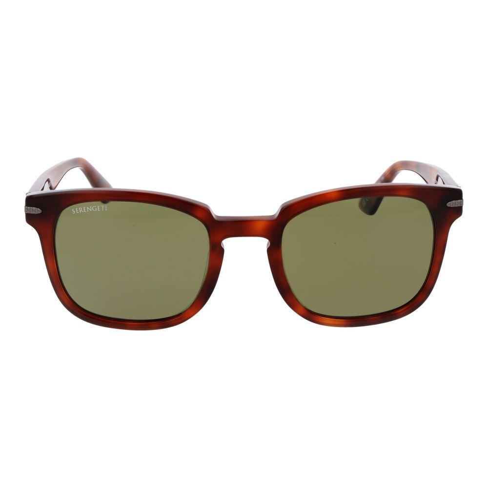 Serengeti Brown Unisex Sunglasses SE-1062723