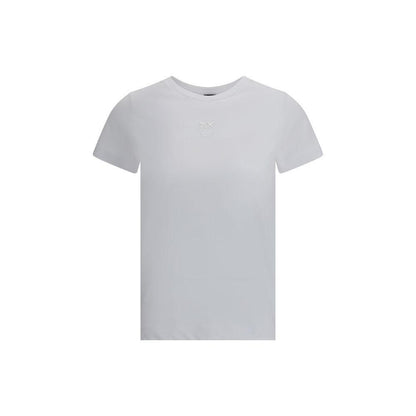 PINKO White Cotton T-Shirt
