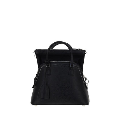Margiela Black Calf Leather Bos Taurus Handbag