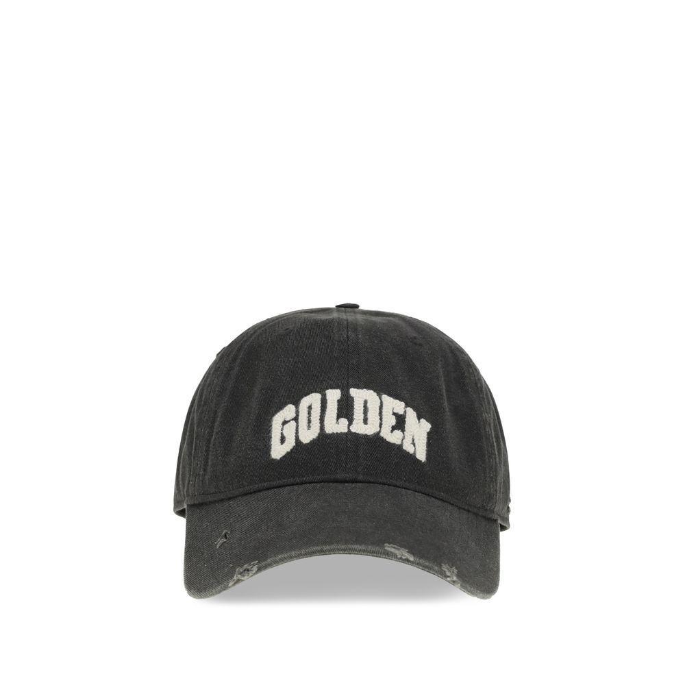 Golden Goose Cotton Baseball Cap GO-GUP01038P00219860100-S/M