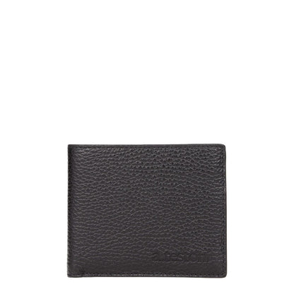 Testoni Black Leather Wallet