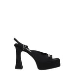 Karl Lagerfeld Black Fabric Platforms KA-8547360506121-EU38/US8