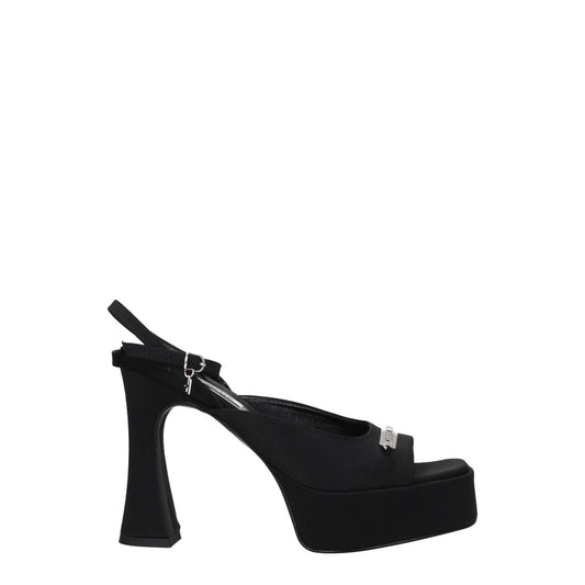 Karl Lagerfeld Black Fabric Platforms KA-8547360506121-EU38/US8