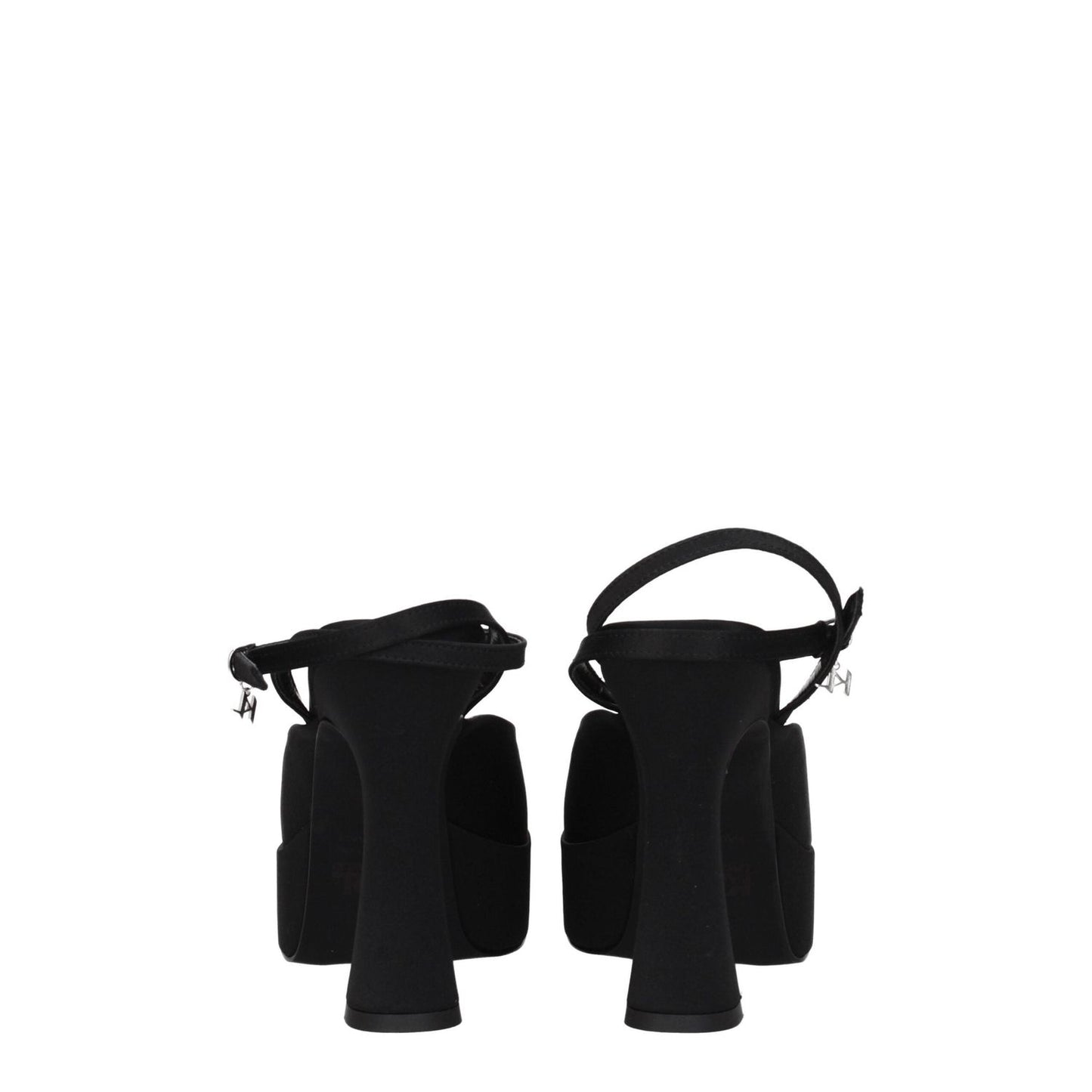 Karl Lagerfeld Black Fabric Platforms KA-8547360506121-EU38/US8