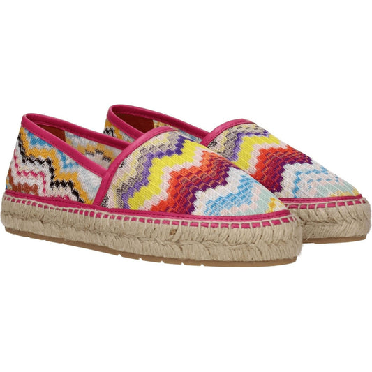 Missoni Multicolor Fabric Espadrilles MI-8547386884361-EU37/US7