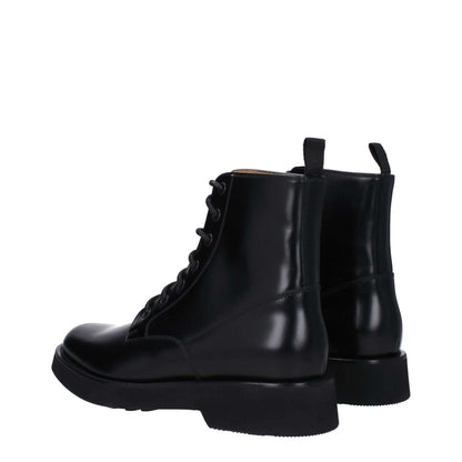 Church's Black Leather Ankle Boots 1728,75667636384,Ankle - Boots - Shoes,Black,Boots - Shoes,Church's,EU37/US7,EU38.5/US8.5,New with tags,Shoes,Women