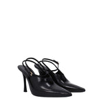 Givenchy Black Leather High Heel Pumps GI-8547464675593-EU36.5/US6.5