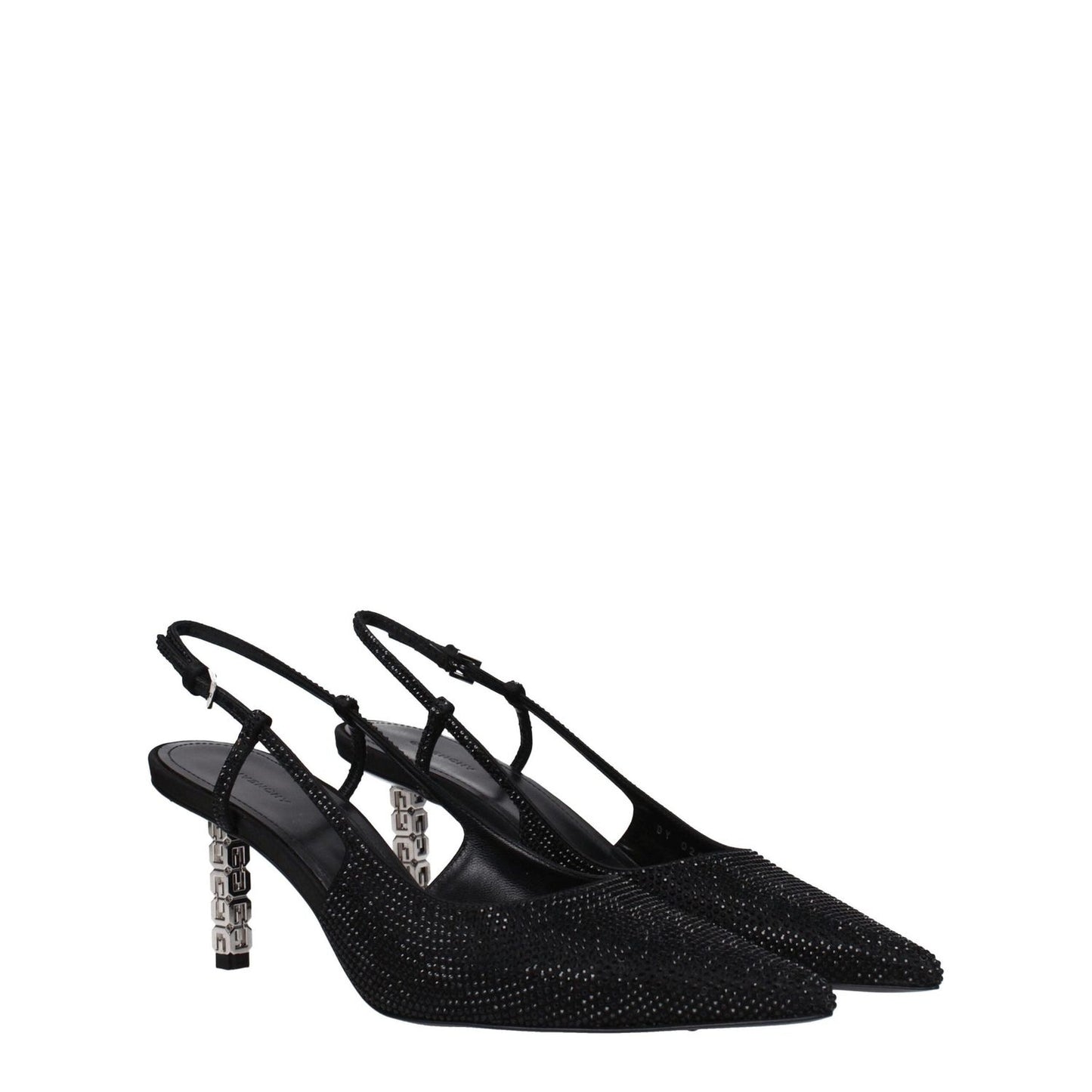 Givenchy Black Fabric High Heel Pumps GI-8547465134345-EU36/US6
