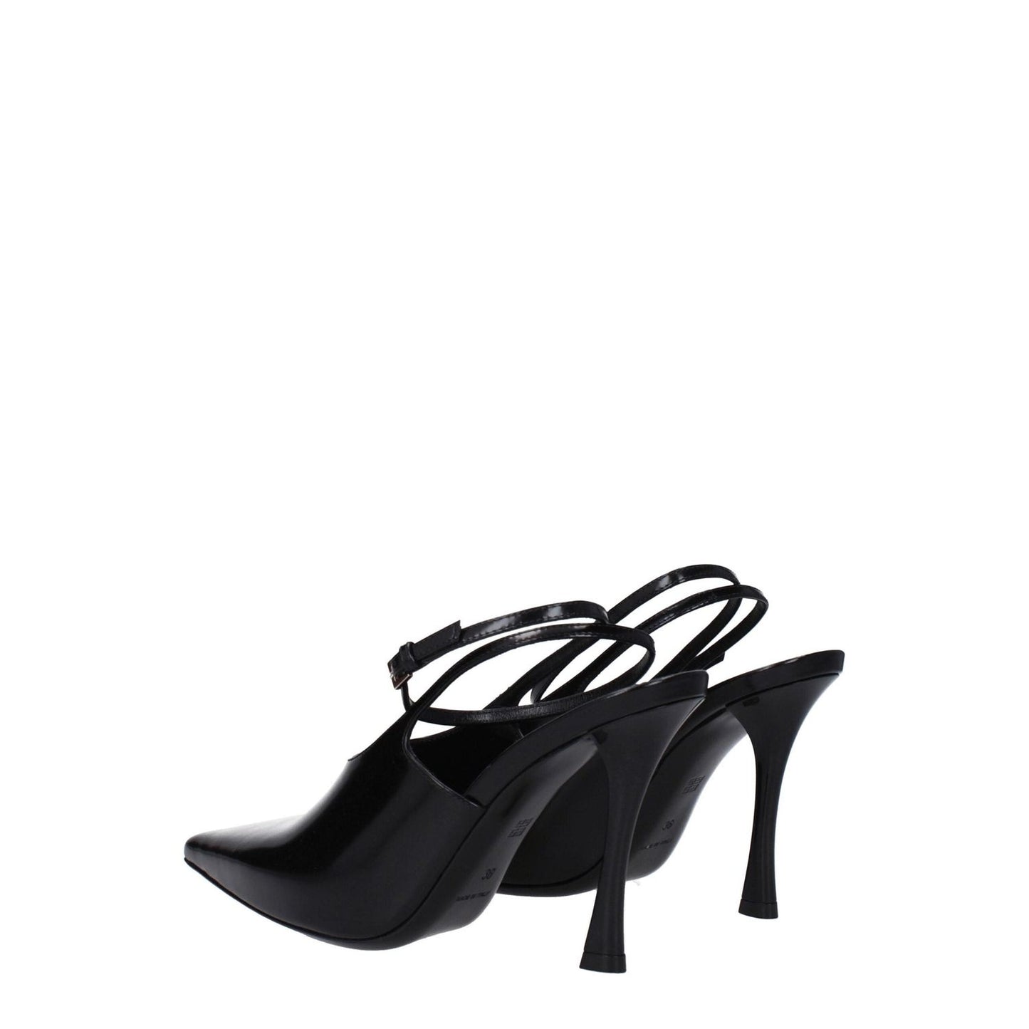 Givenchy Black Leather High Heel Pumps GI-8547464675593-EU36.5/US6.5