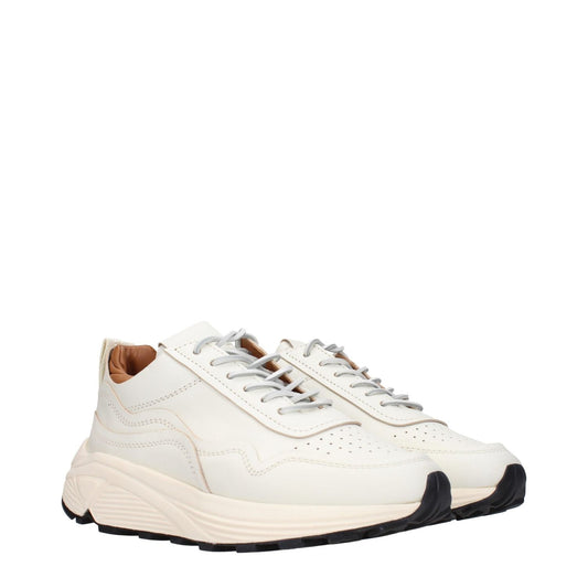 Buttero White Leather Low Tops BU-9288749941001-EU39/US6