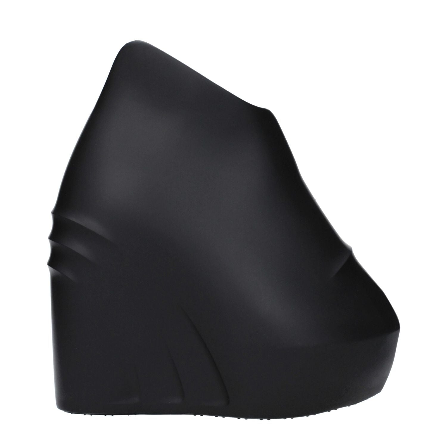 Givenchy Black Cotton Wedge Sandals